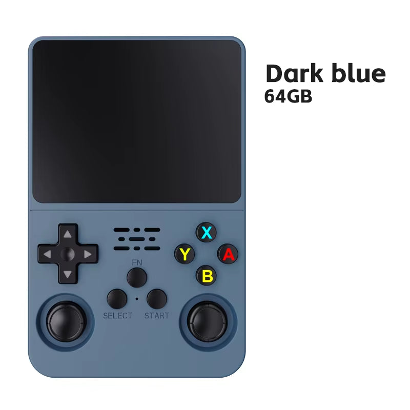 R36S ARKOS Retro Handheld Video Game Console Genuine 3.5 Inch IPS Multiple Colors Are Available Screen Portable Player 64GB Game